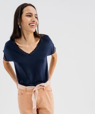 Zeagoo T-shirt à Manches Courtes Pour Femme - Style