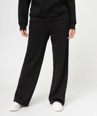 Pantalon de jogging pour femme coupe ample noir GEMO