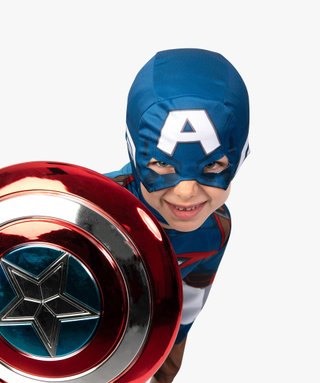 Costume de Captain America avec bouclier pour enfants