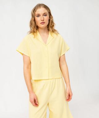 Pyjama Femme Été 2 Pièces En Coton - Haut Débardeur Et Pantacourt - Confortable & Respirant Pour La Maison - 8