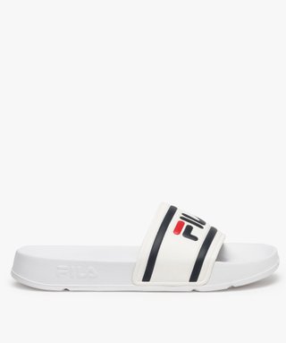 Claquettes femme a bandeau Fila blanc GEMO