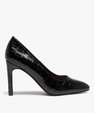 Escarpin noir clearance gemo