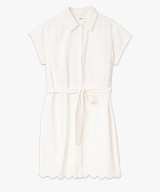 Chemise de nuit à motif, col rond et manches longuhs, magenta | Ulla Popken