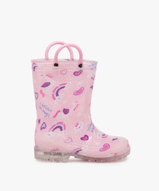 Botte fashion lumineuse fille