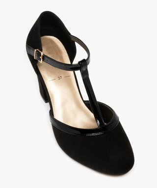 Escarpins Benetton Salomé - Talons 11 Cm Noir, Taille 41, Faux Cuir, Neuf En Boîte