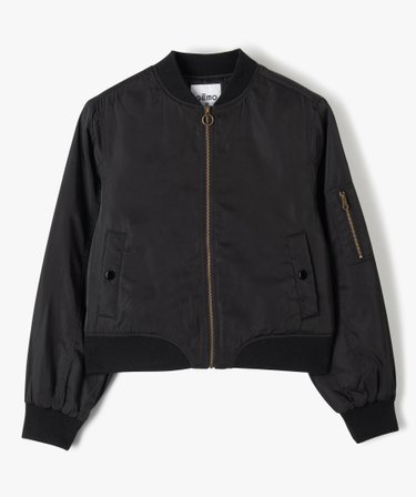 Blouson fille leger et zippe coupe bomber GEMO