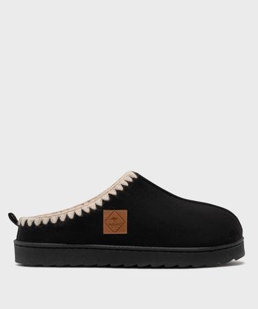 Chaussons sabots avec doublure chaude femme - Roadsign noir | GEMO