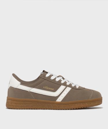 Baskets basses à lacets femme - Ellesse taupe | GEMO