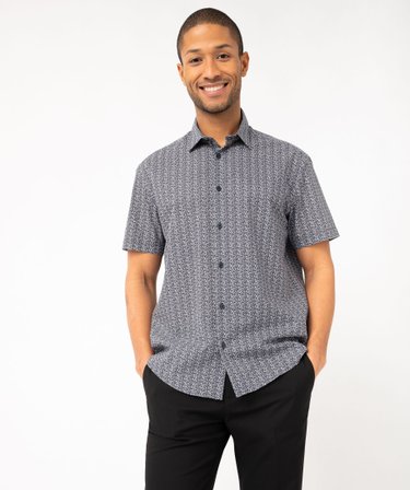 Chemise De Pêche Magellan Laguna Madre Homme - Taille S, Manches Courtes - Couleur Melon