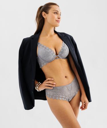Soutien-gorge Dentelle Femme Marie Jo, Taille 90C, Couleur Gris - Neuf Avec étiquettes