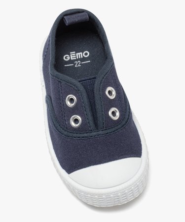 Chausson bébé Tennis - Dao Bleu Marine main image 0