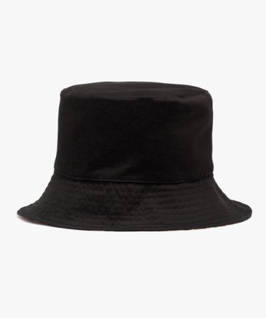 Chapeau Bob Réversible YAMEIZE – Motif Cœur – Double Face – Noir / Halloween – Protection UV – Taille Unique 56-58 Cm