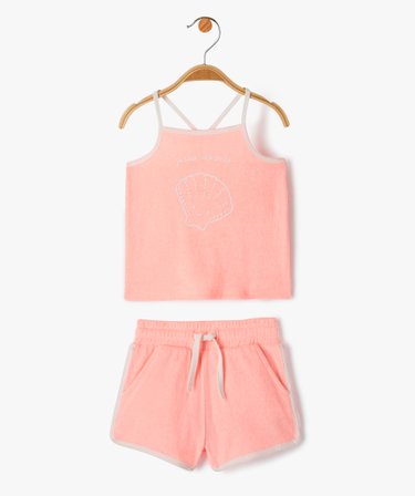 Short rose bébé fille - LEVIS | Boutique Jojo&Co