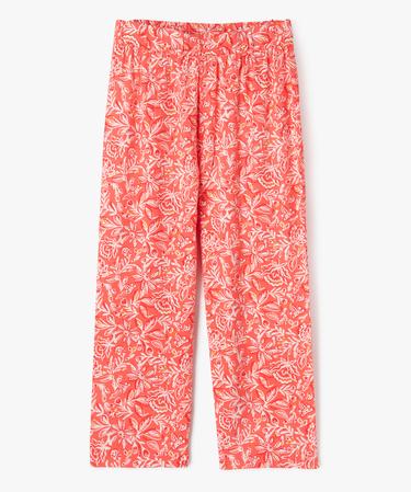 Pantalon Fille Imprimé Flamants Roses – Taille 5-6 Ans – Xina – Occasion
