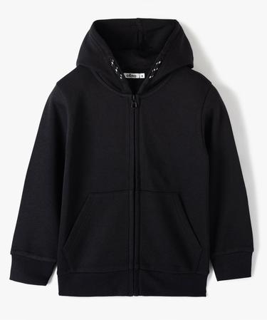 Pull à Capuche Noir Et Gris Pied De Poule Pour Garçon 3T - Marque 77 Kids - Neuf Sans étiquettes