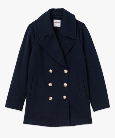 Trench Long Femme En Laine Mélangée - Double Boutonnage, Col Lapel - Coupe élégante Pour Automne/hiver - Taille S à XXL