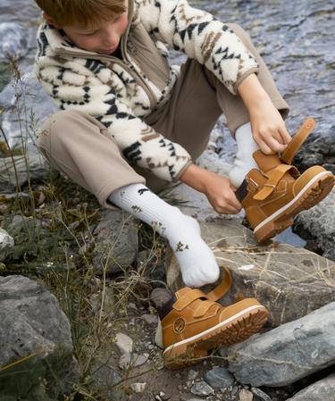 Chicco Sneakers Fille Bébé Avec Scratch Et Lacets Élastiques – Chaussures Souples Et Confortables