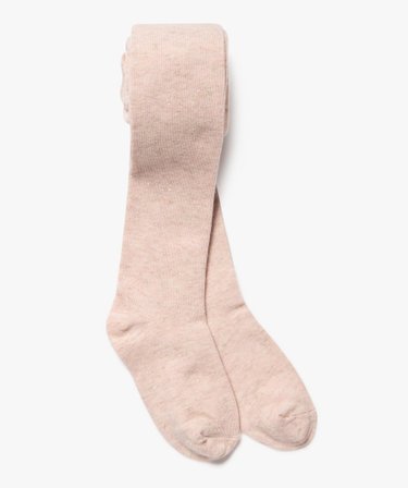 Collants Opaques Perrin C De C Fille 10 Ans - Rose Poudré - Coton Mélangé - NEUF
