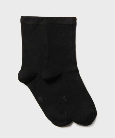 Lot de 2 paires de chaussettes hautes en coton mélangé nuit à pois