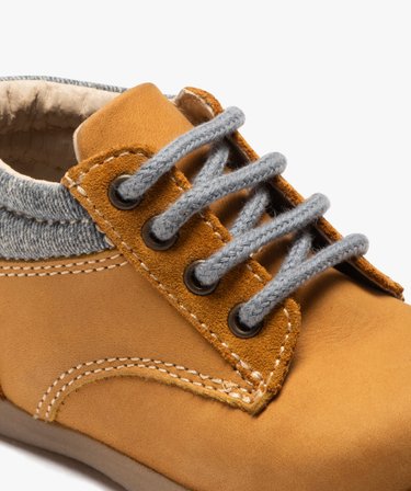 Premiers Pas Sandales Premier Pas Cuir Nubuck Vertbaudet - Marron Taille 22 Bébé Garçon Cuir Souple Antidérapant Premiers Pas Sandales Premier Pas Cuir Nubuck Vertbaudet - Marron Taille 22 Bébé Garçon Cuir Souple Antidérapant