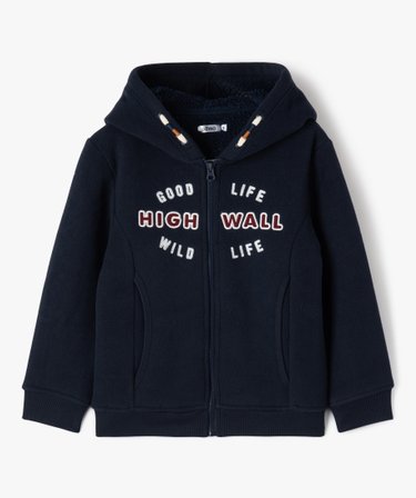 Polaire Zippée Camouflage Bleu Fat Face - Garçon 7-8 Ans - NEUF AVEC ÉTIQUETTE