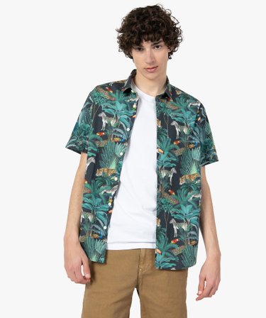 Chemise hawaienne gemo sale