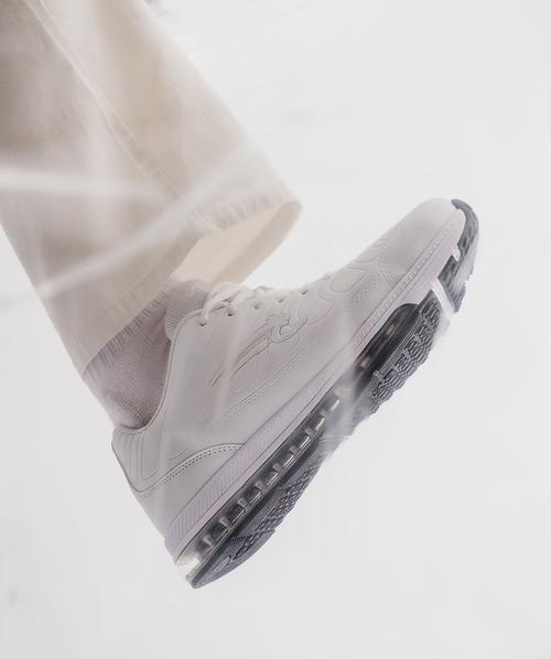 Baskets dessus embossé avec semelle bulle d’air homme - Airness vue1 - AIRNESS - GEMO