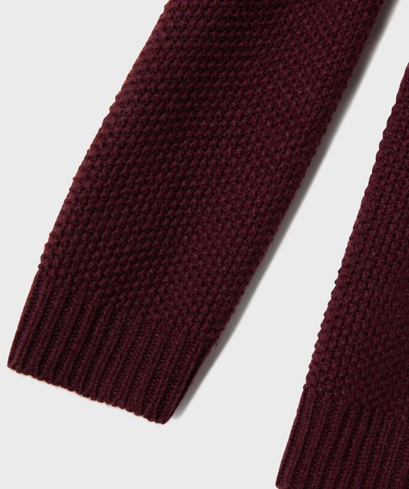 Echarpe en maille fantaisie homme vue2 - GEMO 4G HOMME - GEMO