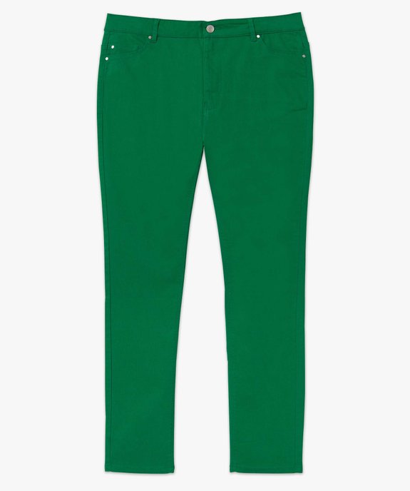 Pantalon coupe Regular taille ajustable femme grande taille vue4 - GEMO (G TAILLE) - GEMO