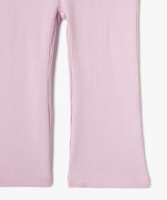 Ensemble 2 pièces sweat et legging bébé fille vue3 - GEMO 4G BEBE - GEMO