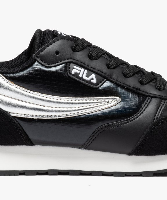 Baskets femme à lacets avec empiècement brillant- Fila Orbit Low vue6 - FILA - GEMO