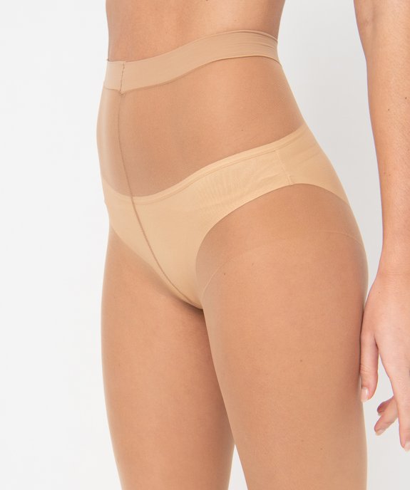 Collant voile transparent infaillible femme vue2 - GEMO(HOMWR FEM) - GEMO