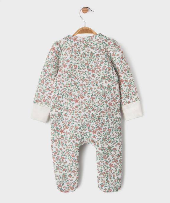 Ensemble 2 pièces bébé fille pyjama et body manches longues  vue6 - GEMO(BB COUCHE) - GEMO