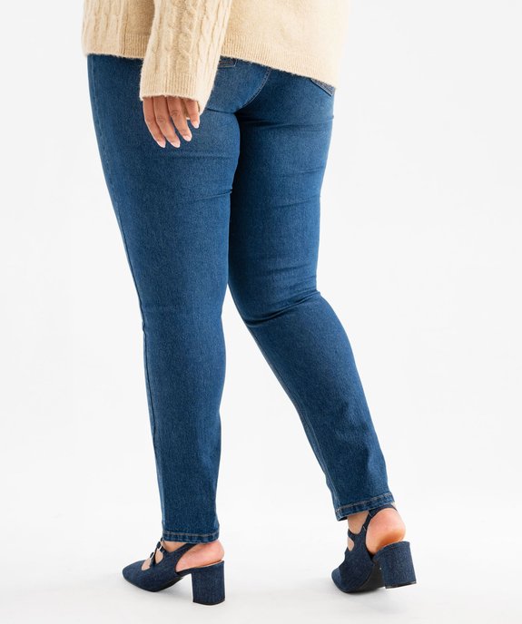 Jean Regular femme grande taille vue7 - GEMO 4G GT - GEMO