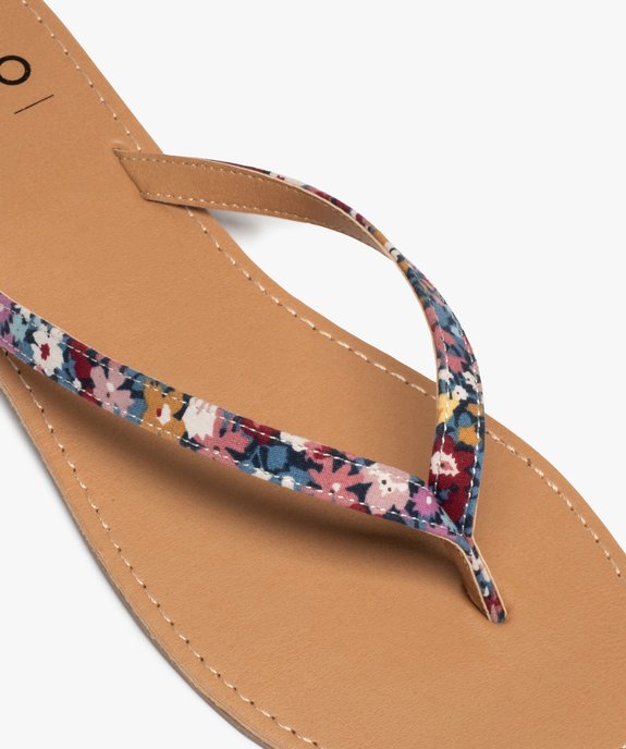 Tongs femme à petit talon plat et lanières fines - Valentina Baldano vue6 - VALENTINA BALDA - GEMO