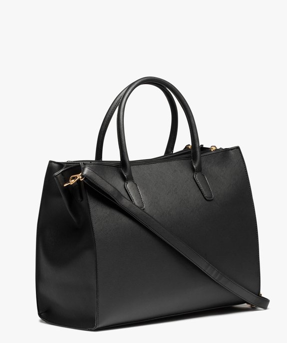 Sac cabas à bandoulière femme vue3 - GEMO (ACCESS) - GEMO