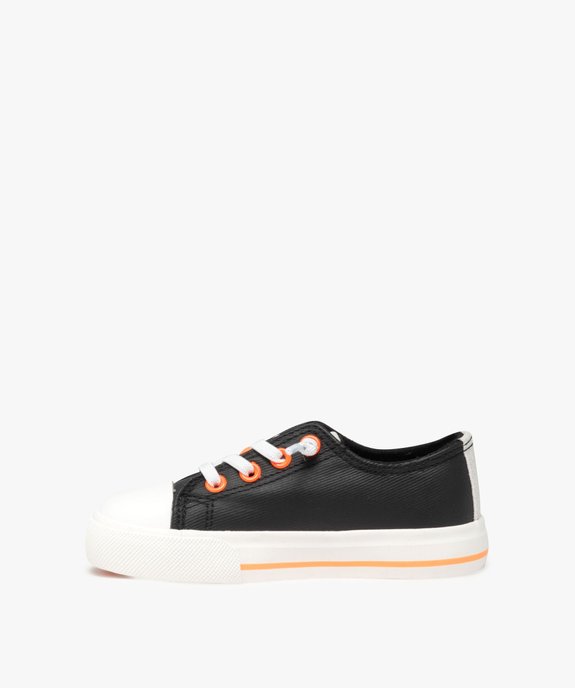 Tennis en toile à lacets garçon vue4 - BUGGY GEMO FOR GOOD - GEMO