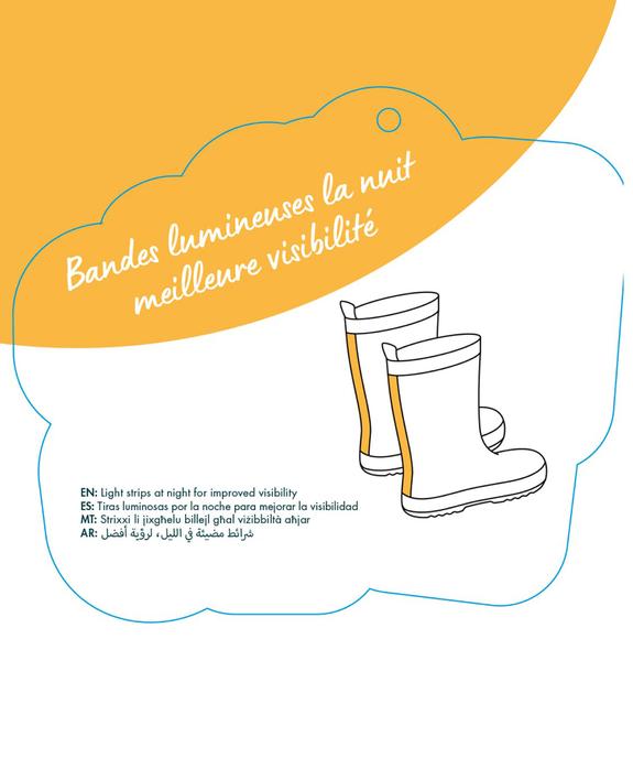Bottes de pluie avec motifs coeurs fille - Lovely Wings vue2 - LOVELY WINGS - GEMO