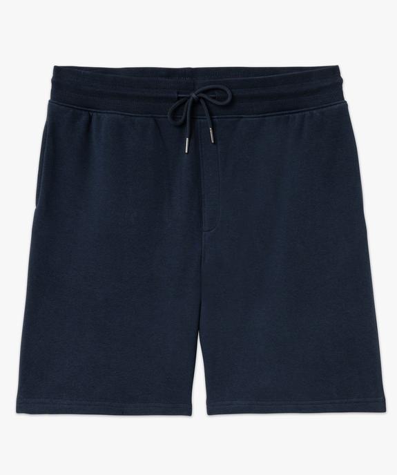 Bermuda en maille avec ceinture ajustable homme vue4 - GEMO (HOMME) - GEMO