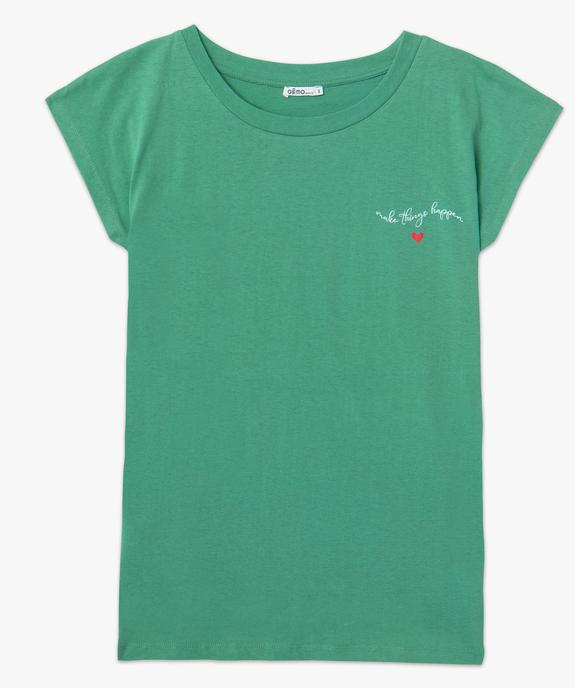 Tee-shirt de grossesse avec petit motif  vue4 - GEMO (MATER) - GEMO