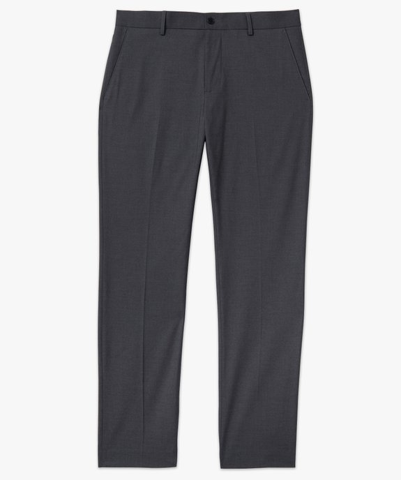 Pantalon de costume coupe droite homme vue3 - GEMO 4G HOMME - GEMO