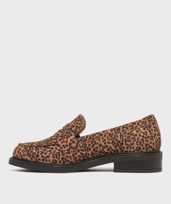 Mocassins imprimé léopard femme - Follow Me vue3 - FOLLOW ME - GEMO