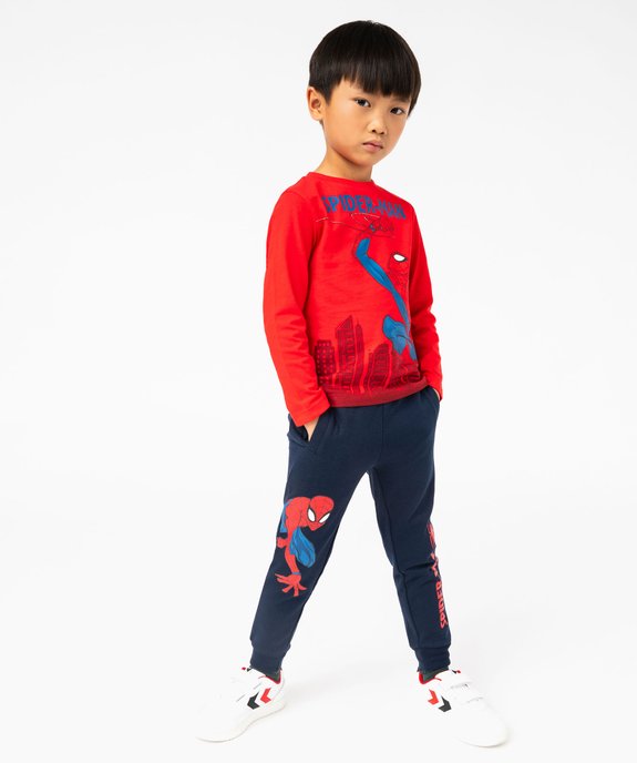 Pantalon de jogging Spiderman garçon vue1 - SPIDERMAN - GEMO