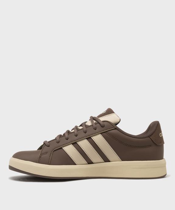 Baskets Grand Court Base 3.0 homme - Adidas vue3 - ADIDAS - GEMO