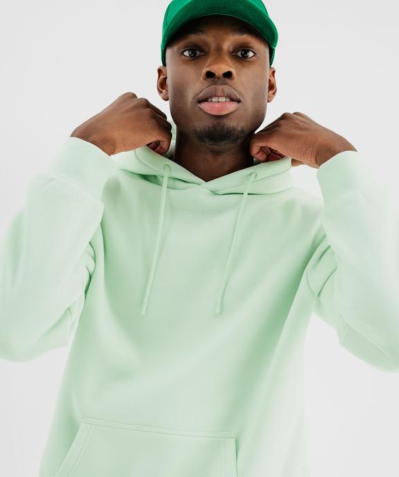 Sweat à capuche en molleton doux homme vue2 - GEMO 4G HOMME - GEMO
