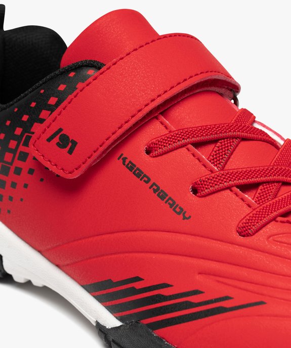 Chaussures de foot garçon avec fermeture scratch vue6 - 5 MILES GEMO FOR GOOD - GEMO