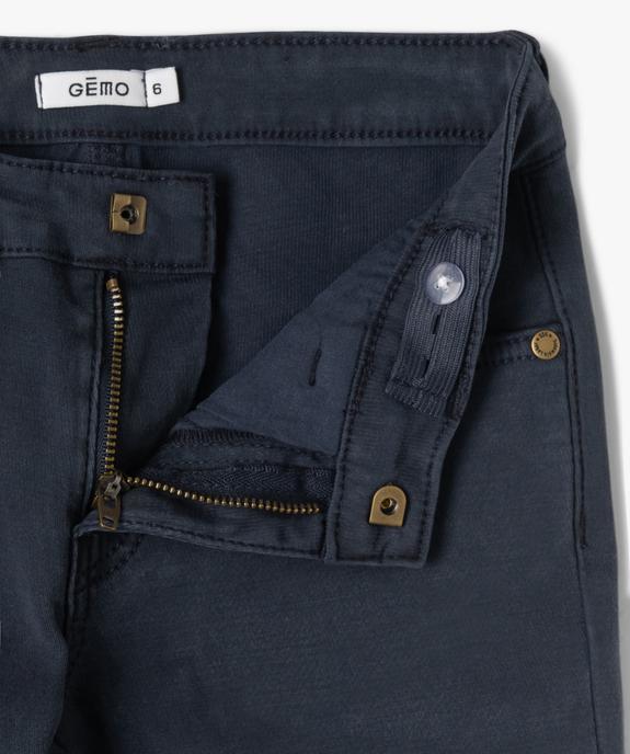 Pantalon cargo bas resserré garçon vue9 - GEMO (ENFANT) - GEMO