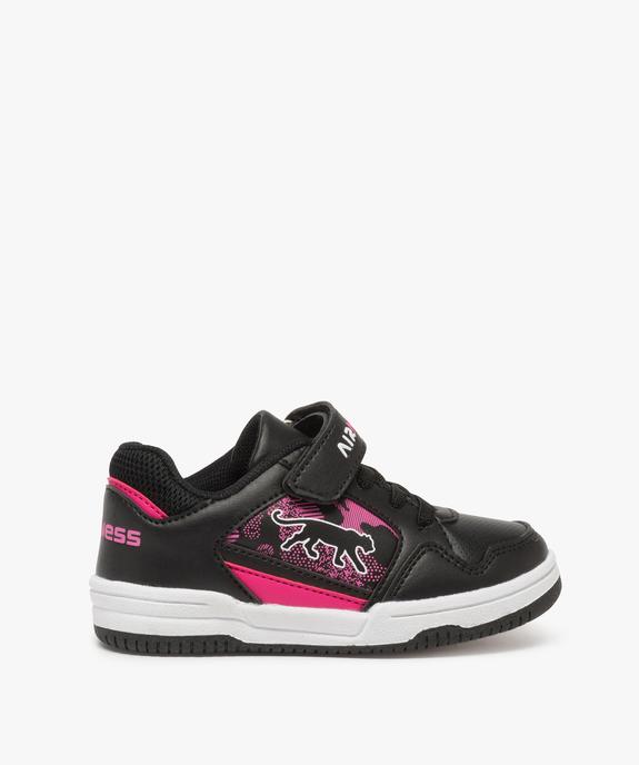 Baskets fille multicolores à scratch - Airness vue1 - AIRNESS - GEMO