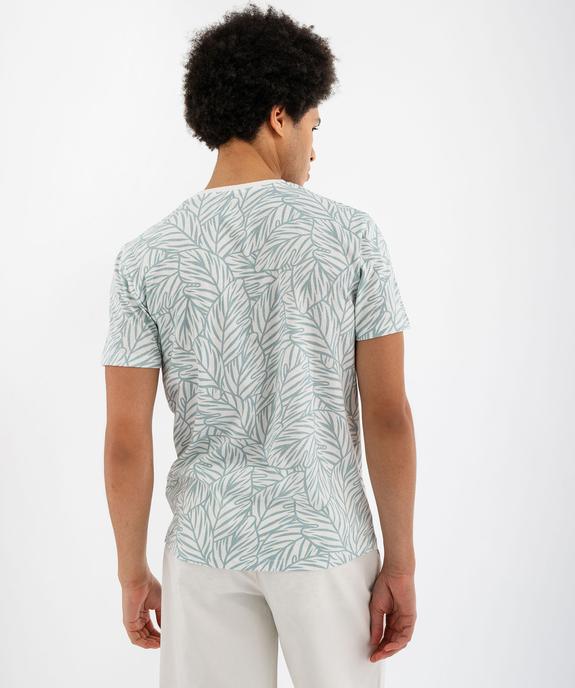 Tee-shirt manches courtes imprimé homme vue3 - GEMO (HOMME) - GEMO