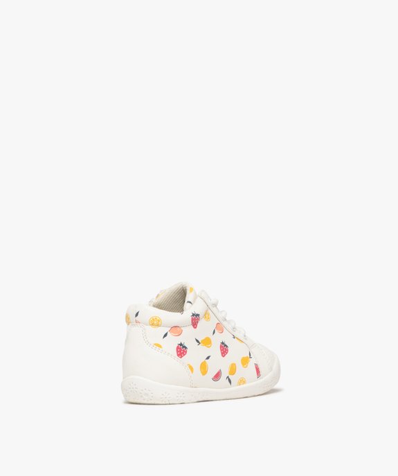 Chaussures montantes avec motifs fruits bébé fille - Lovely Wings vue4 - LOVELY WINGS GEMO FOR GOOD - GEMO